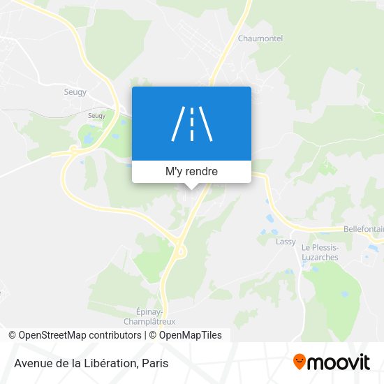Avenue de la Libération plan