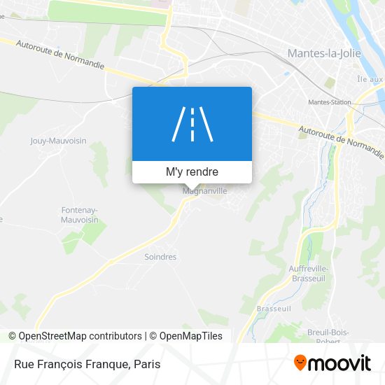 Rue François Franque plan