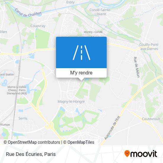 Rue Des Écuries plan