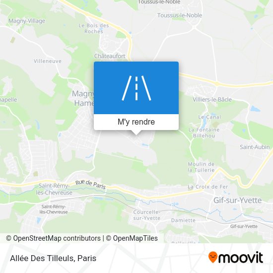 Allée Des Tilleuls plan