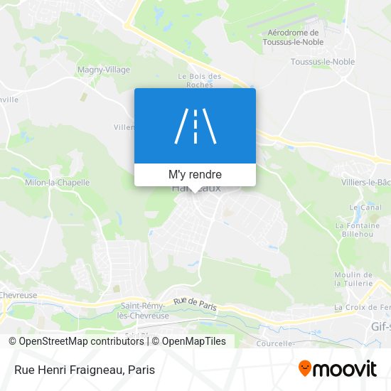 Rue Henri Fraigneau plan