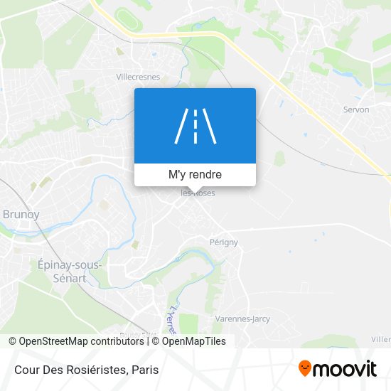 Cour Des Rosiéristes plan