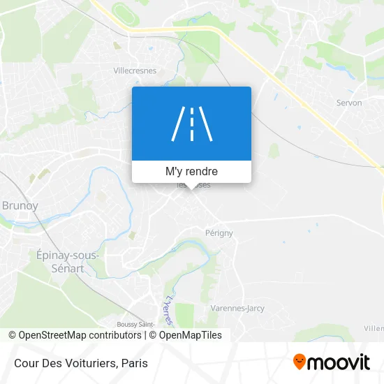 Cour Des Voituriers plan