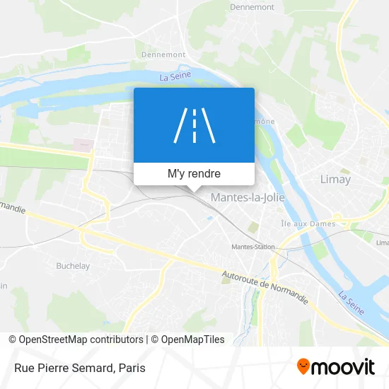 Rue Pierre Semard plan