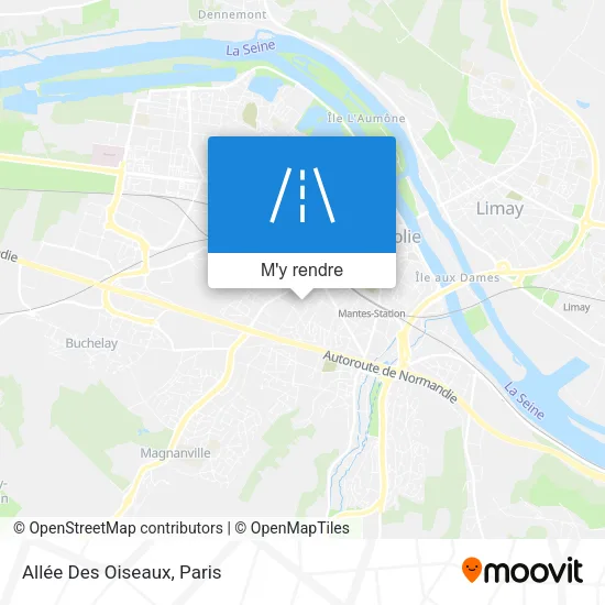 Allée Des Oiseaux plan