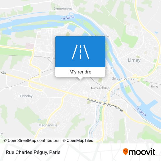 Rue Charles Péguy plan