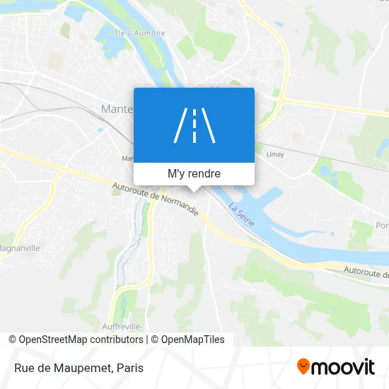 Rue de Maupemet plan