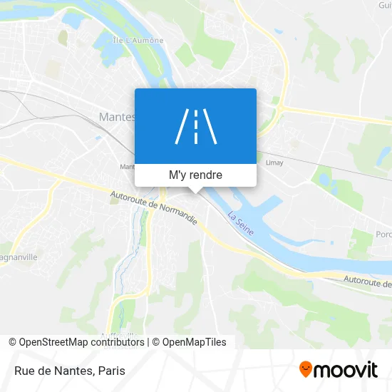 Rue de Nantes plan