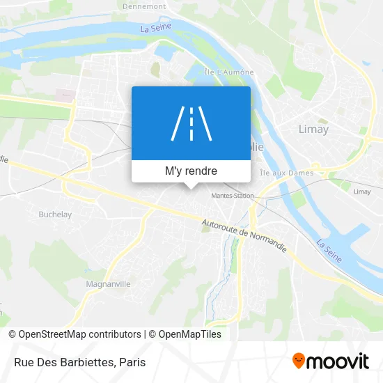Rue Des Barbiettes plan