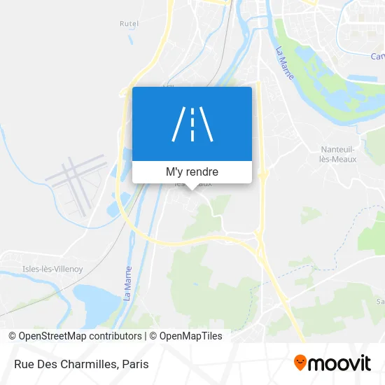 Rue Des Charmilles plan