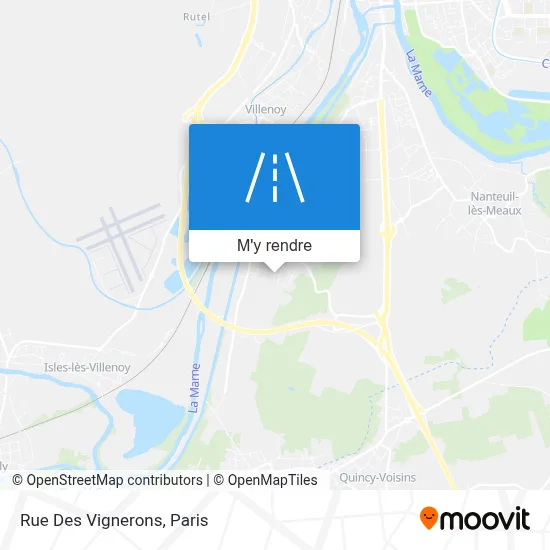 Rue Des Vignerons plan