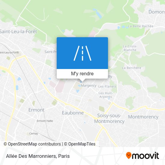 Allée Des Marronniers plan