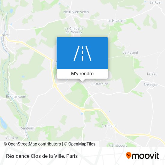 Résidence Clos de la Ville plan