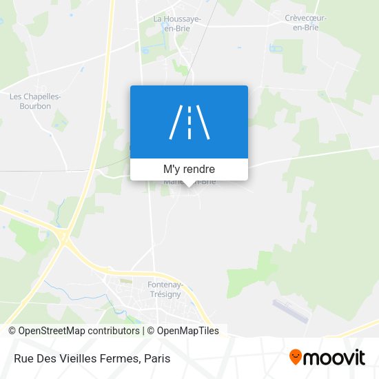 Rue Des Vieilles Fermes plan