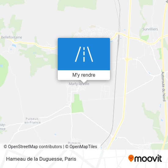 Hameau de la Duguesse plan