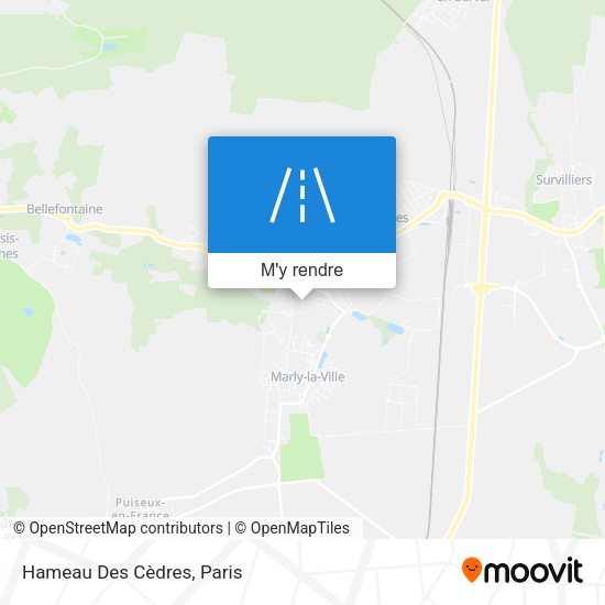 Hameau Des Cèdres plan
