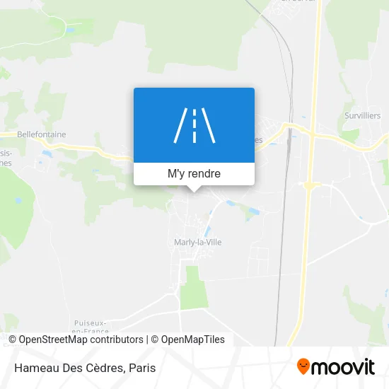 Hameau Des Cèdres plan