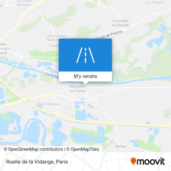 Ruelle de la Vidange plan