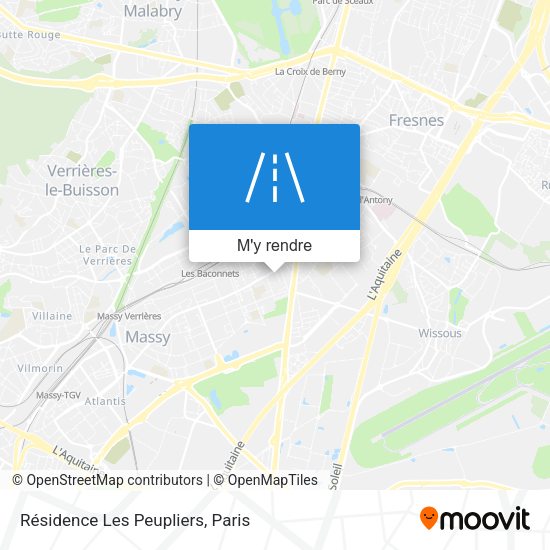 Résidence Les Peupliers plan