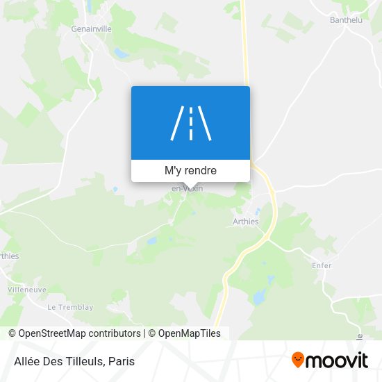 Allée Des Tilleuls plan