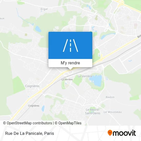 Rue De La Panicale plan