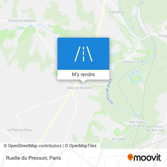 Ruelle du Pressoir plan