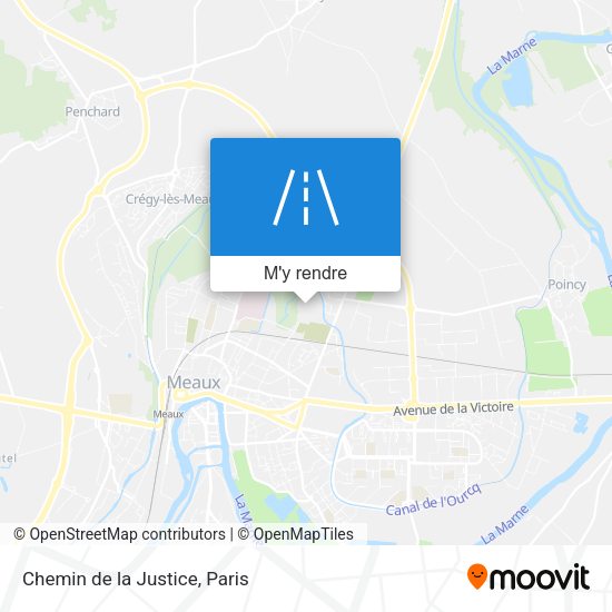 Chemin de la Justice plan