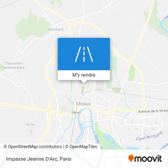 Impasse Jeanne D'Arc plan