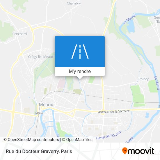 Rue du Docteur Graverry plan