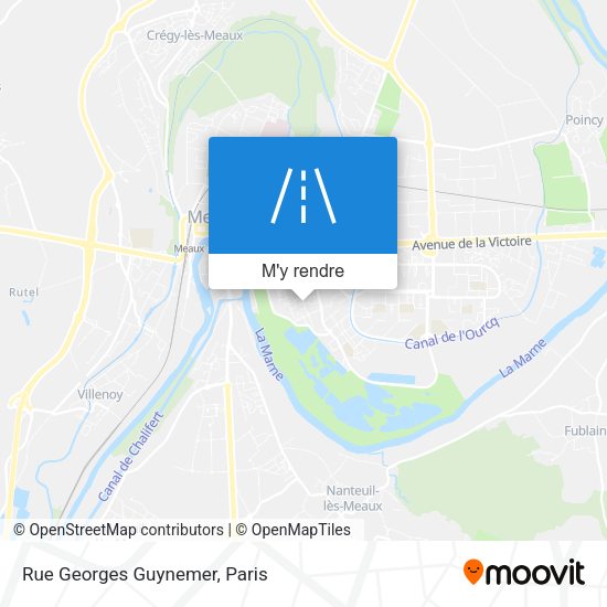 Rue Georges Guynemer plan