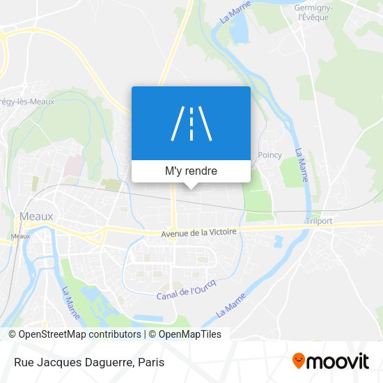 Rue Jacques Daguerre plan