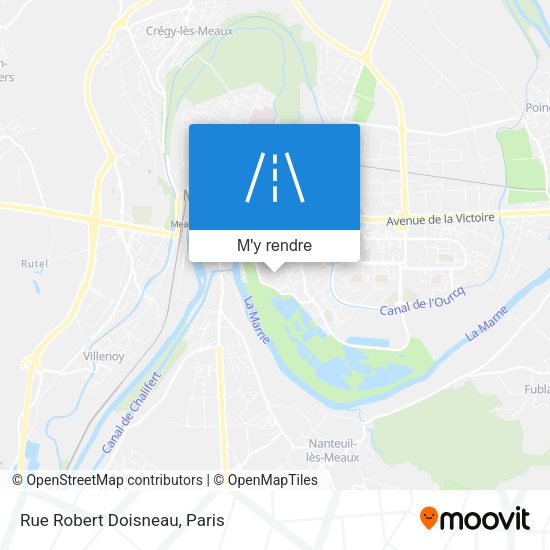 Rue Robert Doisneau plan