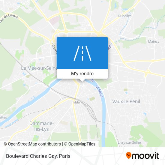 Boulevard Charles Gay plan