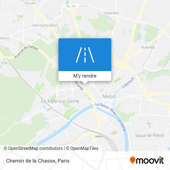 Chemin de la Chasse plan