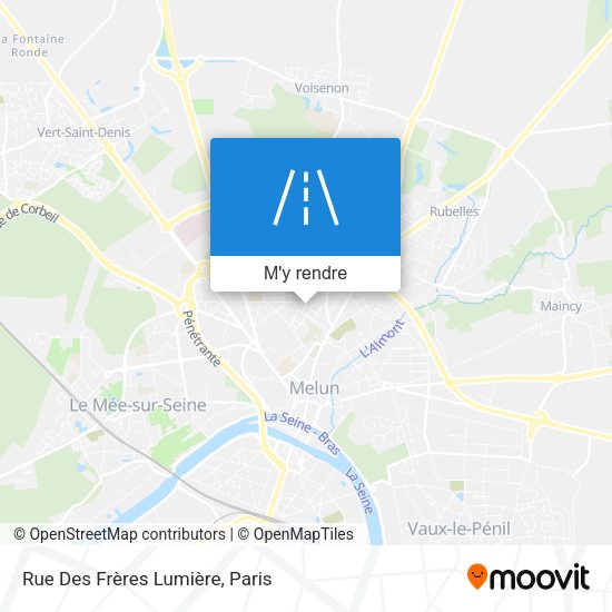 Rue Des Frères Lumière plan