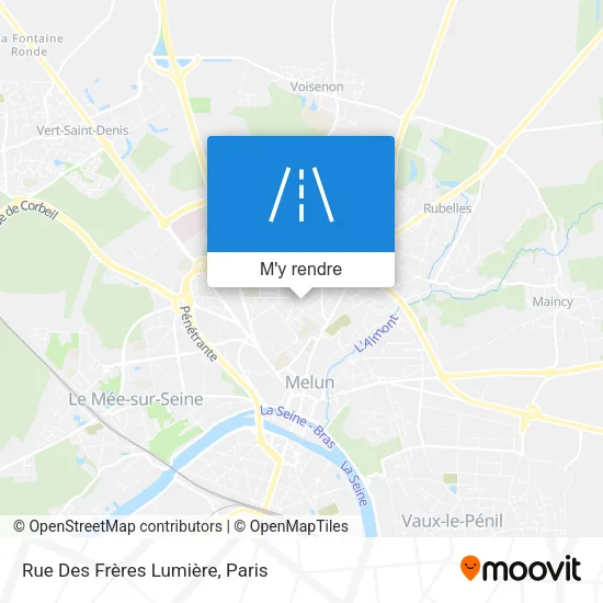 Rue Des Frères Lumière plan