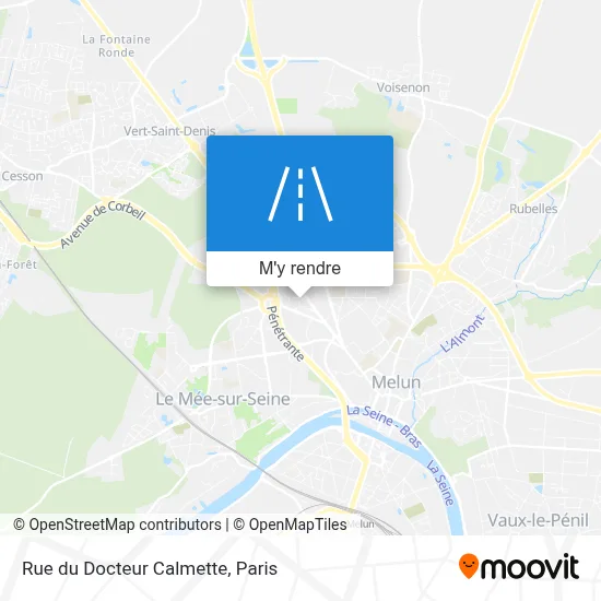 Rue du Docteur Calmette plan