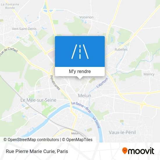 Rue Pierre Marie Curie plan