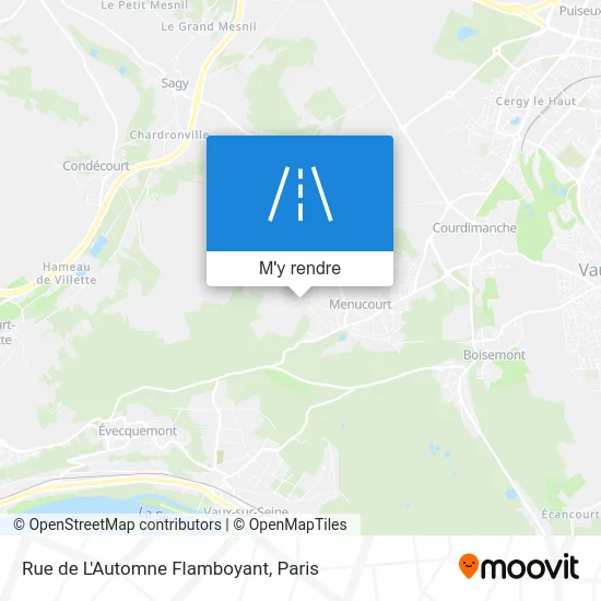 Rue de L'Automne Flamboyant plan