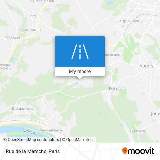 Rue de la Marèche plan