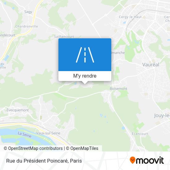 Rue du Président Poincaré plan