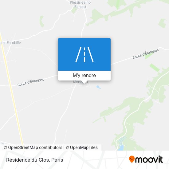 Résidence du Clos plan