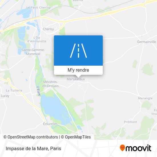 Impasse De La Mare plan