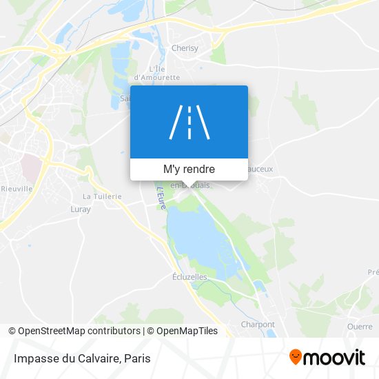 Impasse Du Calvaire plan