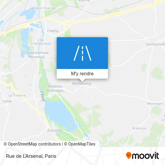 Rue De L'Arsenal plan