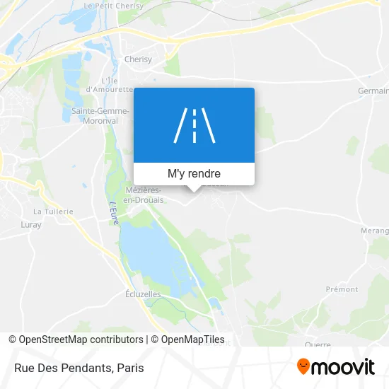 Rue Des Pendants plan