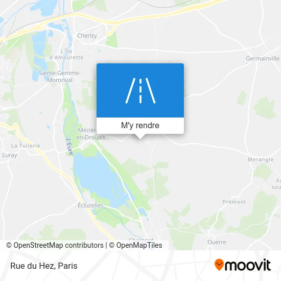 Rue Du Hez plan