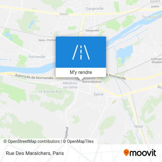Rue Des Maraîchers plan