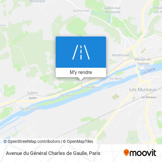 Avenue du Général Charles de Gaulle plan