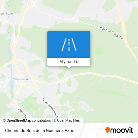 Chemin Du Bois De La Guichère plan